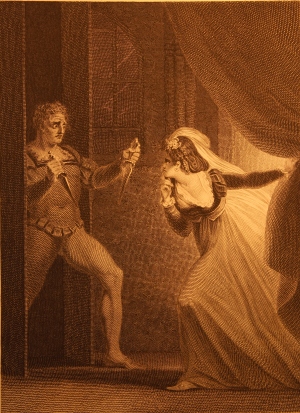4 Illustrations Of Shakespeare. Heath, Hall, Rhodes, Fitler, etc. 1817.